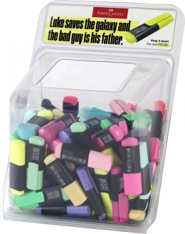 Zakreślacz Display mini txtlnr neon i pastel 100 szt Faber Castell (154202 FC)