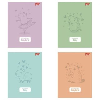 Zeszyt Capybara A5 32k. 70g krata Unipap