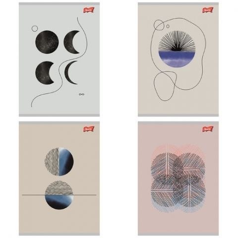 Zeszyt Minimalism A5 60k. 70g krata Unipap