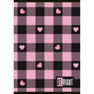 Zeszyt St.Right A5 32k. 70g krata Unipap