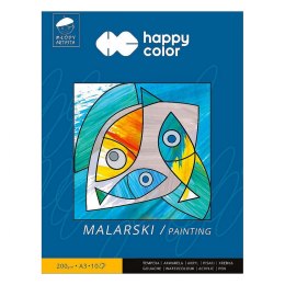 Blok artystyczny Happy Color młody artysta A3 200g 10k (HA 3720 3040-M10)