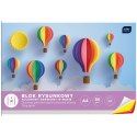 Blok rysunkowy bloki A4 kolorowy 80g 20k [mm:] 210x297 Interdruk (BLRK)