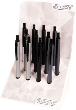 Długopis standardowy Cresco WINNER BLACK (880043)