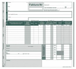 Druk offsetowy Michalczyk i Prokop Faktura VAT brutto 2/3 A4, 80 kartek,o+1kopia 2/3 A4 80k. (142-2E)