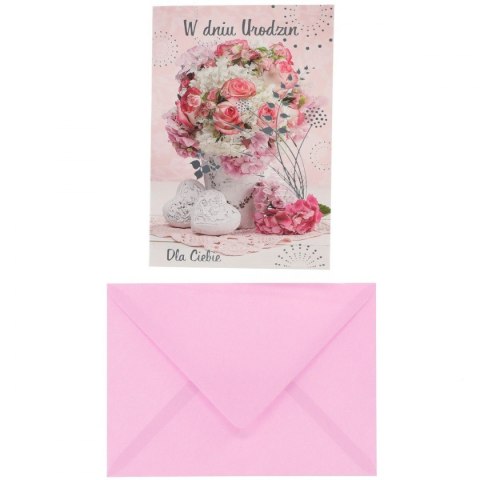 Kartka składana B6 Pol-mak