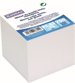 Kostka papierowa Donau - biały 83mm x 83mm x 75mm (8309000-09)