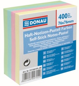 Notes samoprzylepny Donau mix 400k 76mm x 76mm (7573001)