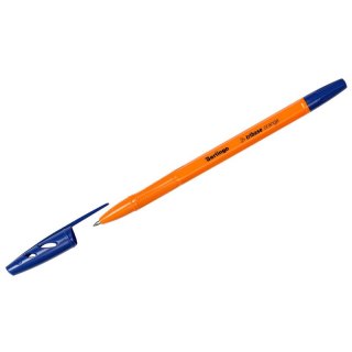 Długopis Tribase orange kulkowy wkład niebieski 0,7mm Berlingo (265891)