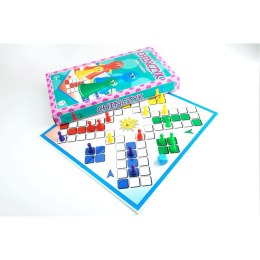 Gra planszowa Chińczyk-węże i drabiny chińczyk Abino