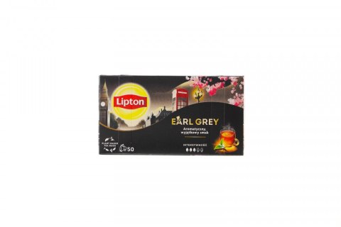 HERBATA LIPTON EARL GREY 50 SASZETEK