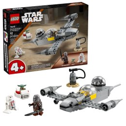 Klocki konstrukcyjne Star Wars Myśliwiec N-1 Mando i Grogu Lego (75410)