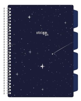 Kołozeszyt (kołonotatnik) KONSTELACJA-KOSMOS A4 100k. 80g krata Strigo (PADS005)