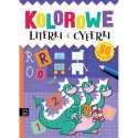 Książka dla dzieci Kolorowe literki i cyferki Aksjomat