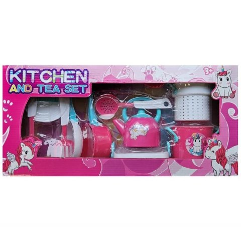 Naczynia zestaw jednorożec 11 elementów Trifox (A-5022)