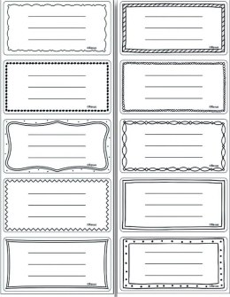 Naklejka na zeszyt Unisex 9792 Beniamin