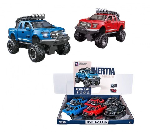 Samochód terenowy Raptor na napęd, światło i dźwięk Lean (24224)