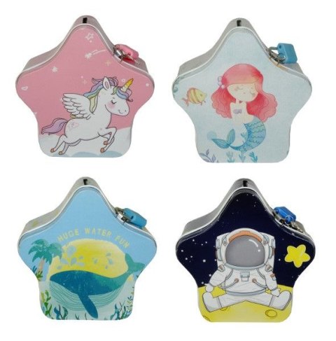 Skarbonka Swede gwiazdka mix metal (U1190)