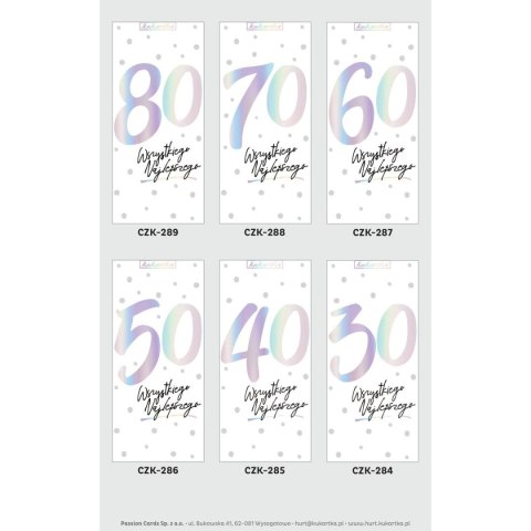 Słodycze czekoladowe Kukartka