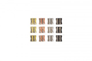 Temperówka Satin Gold podwójna mix metal Interdruk