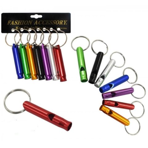 Brelok gwizdek metalowy Trifox (A-0362)