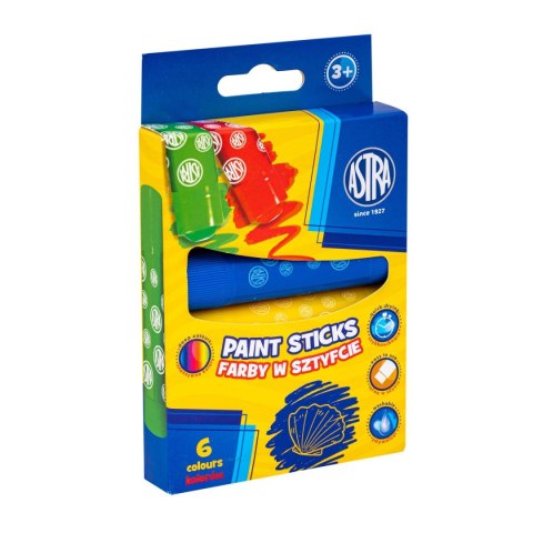 Farby plakatowe Jumbo kolor: mix 6 kolor. Astra Baby (320024001)