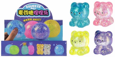 Gniotek Miś 7cm mix Mega Creative (565691)