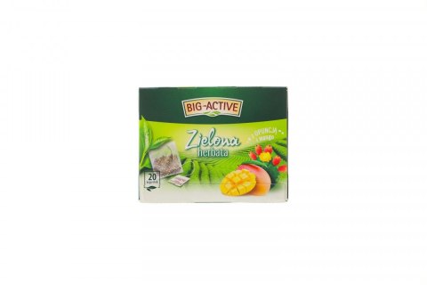 Herbata zielona opuncja mango 20 saszetek Big Active
