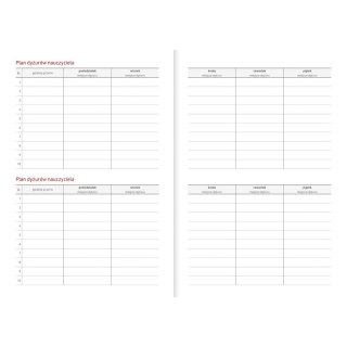 Kalendarz biurkowy GRANATOWY VIVELLA A5 A5 Wydawnictwo Wokół Nas (A5TO65B-)