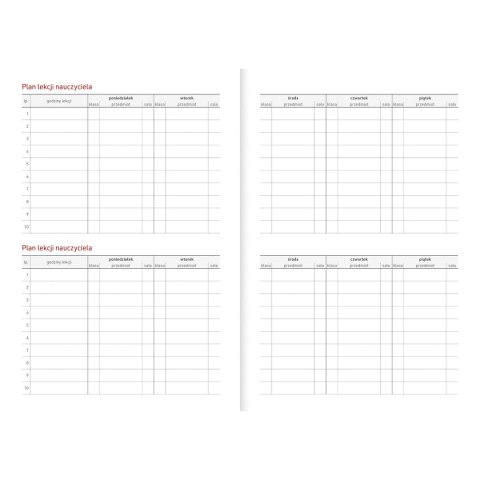 Kalendarz biurkowy GRANATOWY VIVELLA A5 A5 Wydawnictwo Wokół Nas (A5TO65B-)