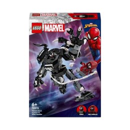 Klocki konstrukcyjne Super Heroes Mechaniczna zbroja Venoma vs. Miles Morales Lego (76276)