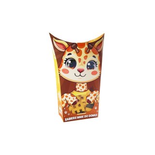 Klocki konstrukcyjne Mini Waffle Pocket Pets Żyrafa Marioinex (5903033906880)