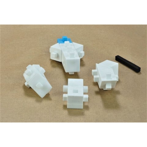 Klocki plastikowe KUBIKI FROSTY Abino