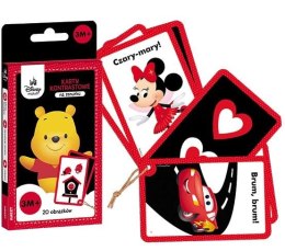 Książeczka edukacyjna Disney Maluch. Karty kontrastowe Ameet (KONX 9202)