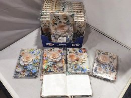 Notes (notatnik) kwiaty A6 krata [mm:] 160x110 Adar (620827)