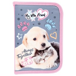 Piórnik MY LITTLE FRIEND KOT/pies piórnik St.Right (PC-03)