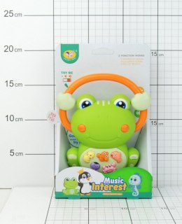 Zabawka dźwiękowa Żabka dla malucha Dromader (130-1341157)