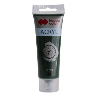 Farba akrylowa kolor: oliwkowy ciemny 75ml Happy Color (HA 7370 0075-56)