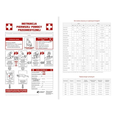 Kalendarz nauczyciela książkowy (terminarz) PCV KOTY bezbarwny A5 Wydawnictwo Wokół Nas (A5TN078B)