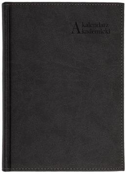 Kalendarz nauczyciela książkowy (terminarz) Vivella czarny A5 Wydawnictwo Wokół Nas (A5TA071B)