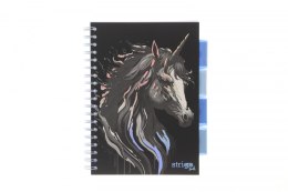 Kołozeszyt (kołonotatnik) PROJECT BOOK UNICORN B5 100k. 80g krata Strigo (PADS022)