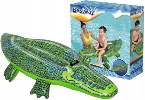 Materac dmuchany krokodyl 152x71cm Best Way (14444)