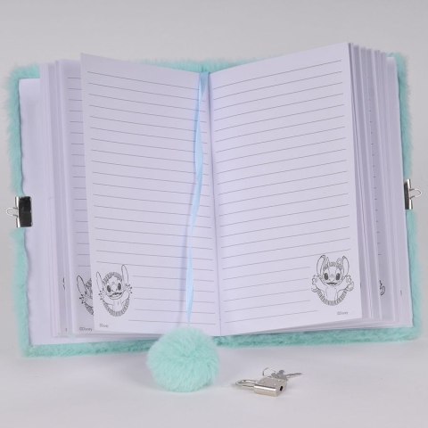 Pamiętnik pluszowy Stitch A5 Paso (DS25DD-3676)