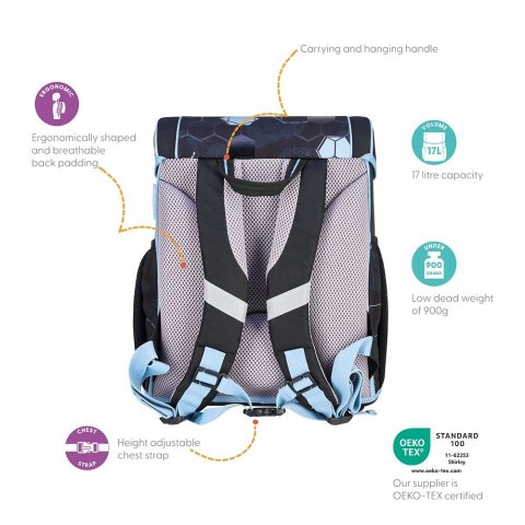 Plecak Loop Cyber Soccer Herlitz (400197354)