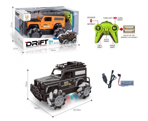 Samochód terenowe wspinaczkowe zdalnie sterowane Lean (23056)