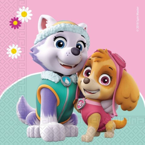 Serwetki Paw Patrol bibuła [mm:] 330x330 Godan (90277)