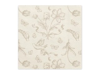 Serwetki Kwiaty mix papier [mm:] 330x330 Partydeco (SP33-106)