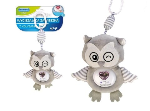 Zabawka dźwiękowa Muzyczna zawieszka sowa E-Edu Artyk (176555)