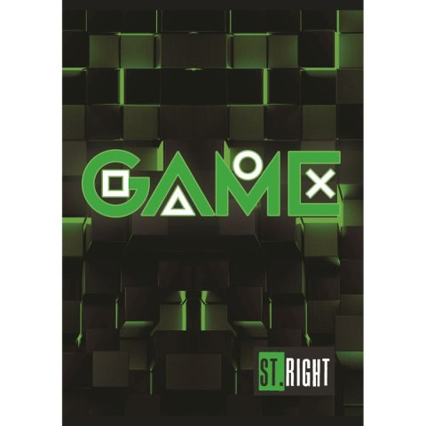 Zeszyt St.Right A5 32k. 70g krata Unipap