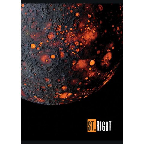 Zeszyt St.Right A5 32k. 70g krata Unipap