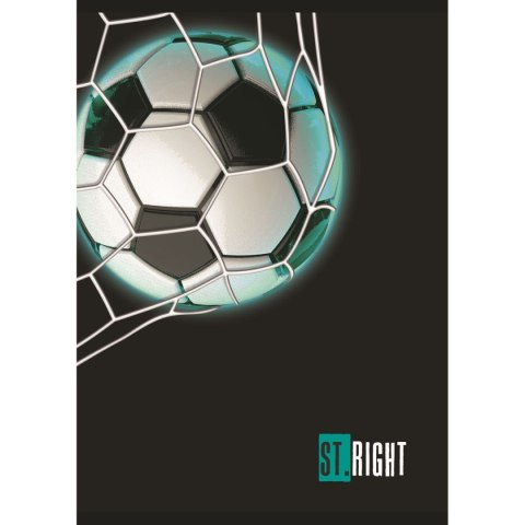 Zeszyt St.Right A5 32k. 70g krata Unipap